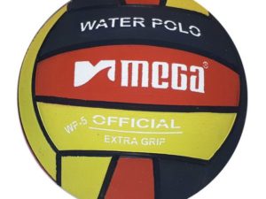 Water Polo Ball Taglia 4 Blu-Giallo Design Mega 